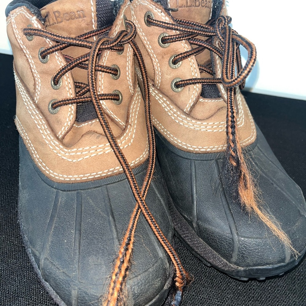 L. L. Bean Duck Hunting Primaloft Boot-Shoes. Bro… - image 1